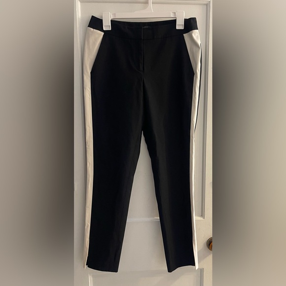 Lafayette 148 Black/White Pants Size 6 - Picture 1 of 5